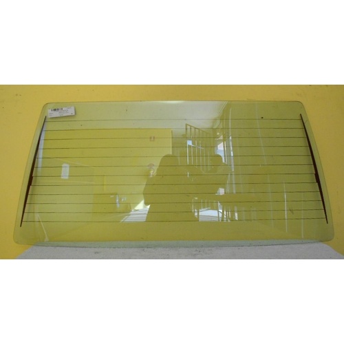 suitable for TOYOTA TERCEL AL25 - 1983 to 1988 - WAGON - REAR WINDSCREEN GLASS - (Second-hand)