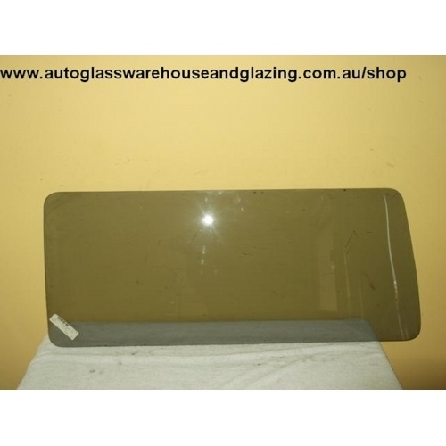 suitable for TOYOTA HIACE YH50 - 2/1983 to 10/1989 - VAN - LEFT SIDE REAR VAN GLASS (455H x 1070) - (Second-hand)