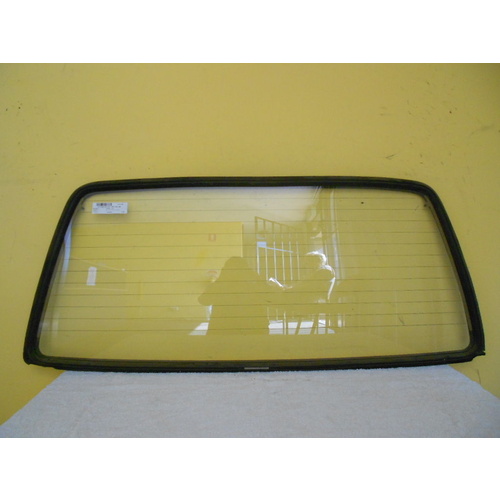 DATSUN SUNNY B310 - 1978 to 1981 - PANEL VAN - REAR WINDSCREEN GLASS (1158 X 466) - (Second-hand)