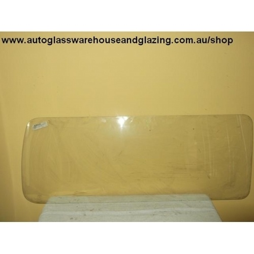 suitable for TOYOTA HIACE 100 SERIES - 11/1989 TO 2/2005 - LWB VAN - RIGHT SIDE REAR CARGO GLASS FIXED - GENUINE - 1367x520 - (Second-hand)