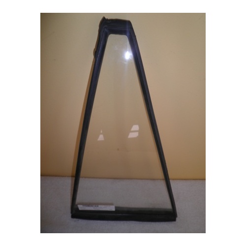 suitable for TOYOTA COROLLA EL30 5 DR-IMPORT - LEFT FRONT QUARTER GLASS - (SECOND-HAND)