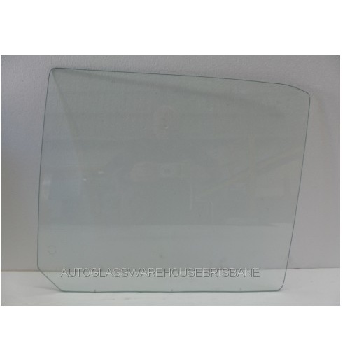 FORD ZEPHYR MK3 - 1962 to 1966 - 4DR SEDAN - PASSENGER - LEFT SIDE REAR DOOR GLASS - CLEAR - MADE-TO-ORDER - NEW