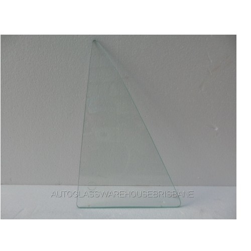 FORD ZEPHYR MK3 - 1962 to 1966 - 4DR SEDAN - PASSENGERS - LEFT SIDE REAR QUARTER GLASS - CLEAR - MADE-TO-ORDER - NEW