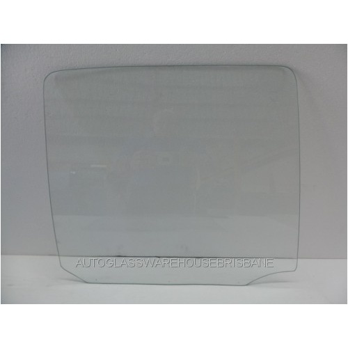 FORD ESCORT MK 11 - 1974 TO 1981 - 4DR SEDAN - DRIVERS - RIGHT SIDE REAR DOOR GLASS - CLEAR - MADE TO ORDER - NEW