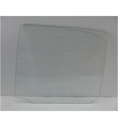 FORD ESCORT MK 11 - 1974 TO 1981 - 4DR SEDAN - PASSENGERS - LEFT SIDE REAR DOOR GLASS - CLEAR - MADE TO ORDER - NEW