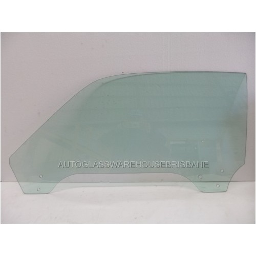 MAZDA RX-4 LA22S - 1972 to 1979 - 2DR COUPE - PASSENGERS - LEFT SIDE FRONT DOOR GLASS - GREEN - MADE-TO-ORDER - NEW