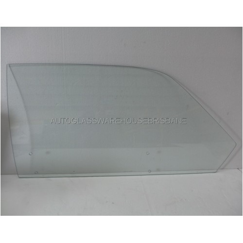 CHRYSLER VALIANT VH-VJ - 1973 to 1976 - 2DR HARDTOP WITHOUT VENT - DRIVERS - RIGHT SIDE FRONT DOOR GLASS (FULL) - CLEAR - NEW (MADE TO ORDER)