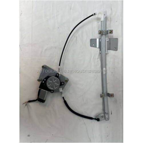 NISSAN MICRA K12 - 1/2003 to 10/2010 - HATCH - LEFT SIDE FRONT DOOR REGULATOR - WITH MOTOR - NEW