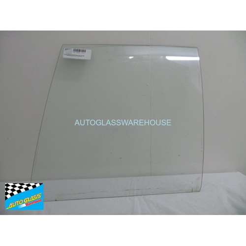 HOLDEN COMMODORE VB/VC/VH/VK/VL - 11/1978 TO 8/1988 - 4DR SEDAN (AUSTRALIA MADE) - PASSENGERS - LEFT SIDE REAR DOOR GLASS - CLEAR - MADE-TO-ORDER -NEW