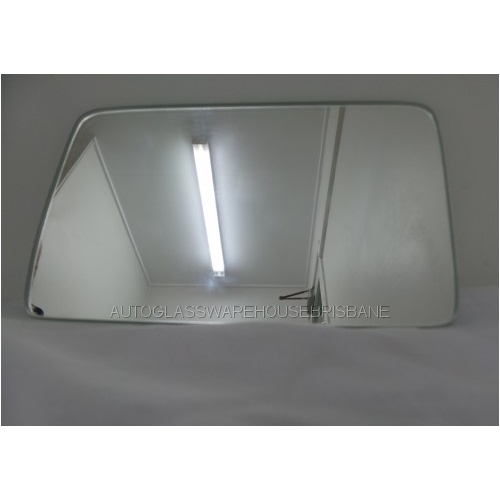 NISSAN SKYLINE PINTARA R31 - 1986 to 1990 - SEDAN/WAGON - LEFT SIDE MIRROR - FLAT GLASS ONLY - 151 WIDE - NEW