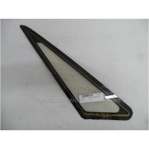 NISSAN BLUEBIRD KU11 - 1983 to 1986 - 4DR HARDTOP - PASSENGERS - LEFT SIDE REAR OPERA GLASS - (Second-hand)