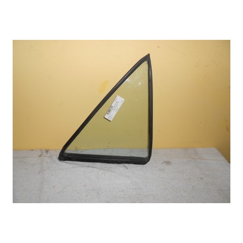 MAZDA 323 BG10 - 7/1989 to 12/1996 - 4DR SEDAN - DRIVERS - RIGHT SIDE REAR QUARTER GLASS - GREEN - NEW