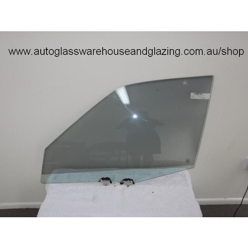 suitable for TOYOTA TERCEL AL25Z - 5DR HATCH 10/83>1988 - LEFT SIDE FRONT DOOR GLASS - (SECOND-HAND)