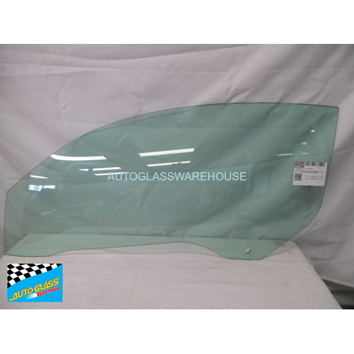 AUDI R8 - 9/2007 TO 12/2015 - 2DR COUPE - PASSENGERS - LEFT SIDE FRONT DOOR GLASS - SEKURIT - GREEN - NEW