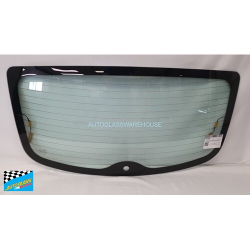 HYUNDAI ACCENT MC - 5/2006 to 6/2011 - 3DR HATCH - REAR WINDSCREEN GLASS - HEATED WITH WIPER HOLE - NEW