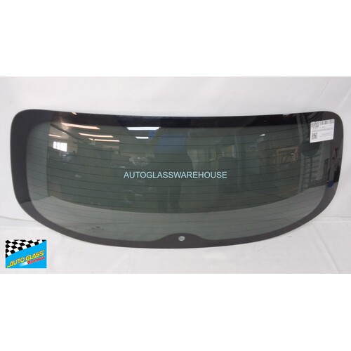 HYUNDAI SANTA FE CM - 5/2006 to 08/2012 - 5DR WAGON - REAR WINDSCREEN GLASS - HEATED, WIPER HOLE - DARK GREY - CALL FOR STOCK - NEW