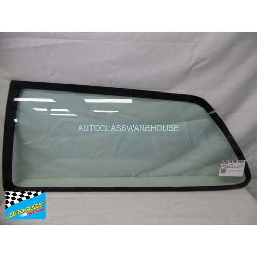 HONDA CIVIC ED - 11/1987 to 10/1991 - 3DR HATCH - PASSENGERS - LEFT SIDE REAR CARGO GLASS - 1 HOLE - NEW