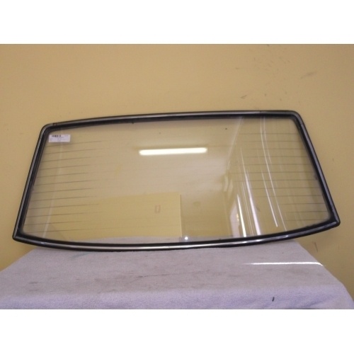 DATSUN 120Y B210 - 1/1973 to 1/1979 - 4DR SEDAN - REAR WINDSCREEN GLASS - (Second-hand)