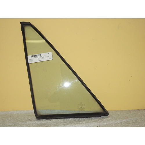 suitable for TOYOTA CORONA RT132/ RT133 - 10/1979 to 1982 - 5DR LIFTBACK - PASSENGERS - LEFT SIDE REAR QUARTER GLASS - (SECOND-HAND)