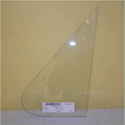 NISSAN 1000 UTILITY 1966 to 4/71 B20 LEFT SIDE FRONT QUARTER GLASS