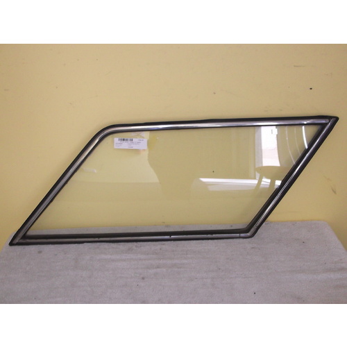 MITSUBISHI GALANT GC/GD - 7/1974 to 1977 - 4DR WAGON - DRIVERS - RIGHT SIDE REAR CARGO GLASS - (Second-hand)