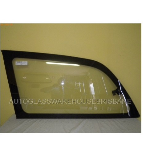 suitable for TOYOTA LUCIDA - 1/1990 to 1/2000 - 5DR WAGON - LEFT SIDE REAR CARGO GLASS - 1 HOLE - GREEN - NEW