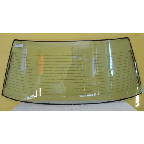 suitable for TOYOTA CRESSIDA MX62 - 1/1981 to 1/1982 - 4DR SEDAN - REAR WINDSCREEN GLASS - HEATED - LIMITED STOCK - NEW