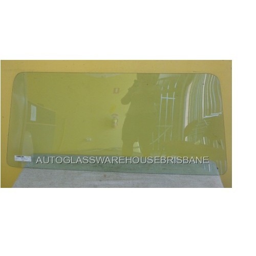 DAIHATSU ROCKY F70-F85 - 1/1984 to 1/2000 - 2DR JEEP -  REAR WINDSCREEN GLASS - NOT HEATED - 1120w x 500h - NEW