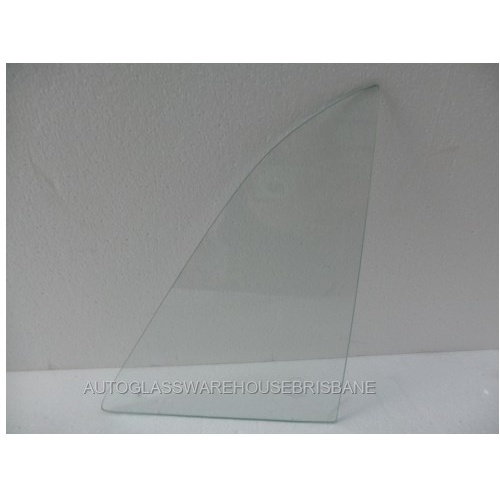 HOLDEN GEMINI TE - 3/1975 to 4/1985 - 4DR SEDAN - PASSENGER - LEFT SIDE REAR OPERA GLASS - CLEAR - NEW - MADE TO ORDER