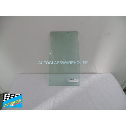 suitable for TOYOTA LANDCRUISER 60 SERIES - 8/1980 to 5/1990 - WAGON - PASSENGERS - LEFT SIDE REAR QUARTER GLASS - GREEN - NEW