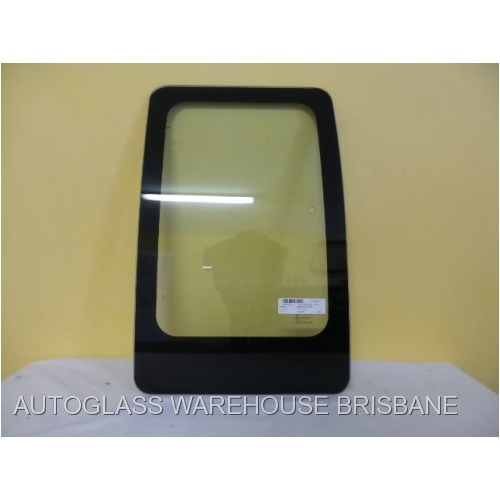 HOLDEN RODEO TF/G6/R7/R9 - 7/1988 to 12/2002 - 2DR SPACE CAB - PASSENGERS - LEFT SIDE REAR FLIPPER GLASS - (SECOND-HAND)