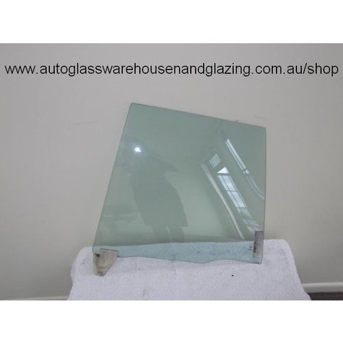 suitable for TOYOTA TERCEL AL21 IMPORT-3DR HAT 1983>1988 - PASSENG-LEFT SIDE-REAR DOOR GLASS - (Second-hand)