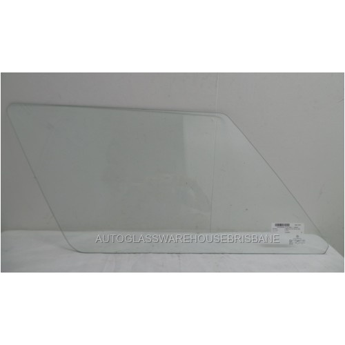 suitable for TOYOTA CORONA ST141/ RT142 - 8/1983 to 1987 - 4DR WAGON - PASSENGERS - LEFT SIDE REAR CARGO GLASS - (SECOND-HAND)