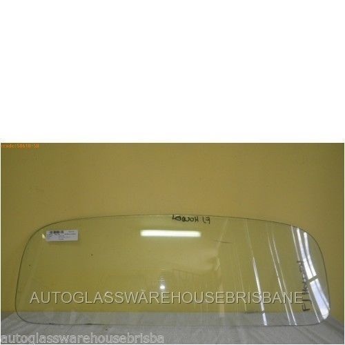 HOLDEN FJ-FX - 1948 to 1956 - 4DR SEDAN - REAR WINDSCREEN GLASS - 296mm X 863mm (1) - (Second-hand)