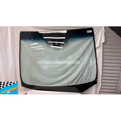 suitable for TOYOTA ALPHARD - 1/2015 TO CURRENT - MPV - FRONT WINDSCREEN GLASS - RAIN SENSOR, ADAS 1 CAM, TOP MOULD - GREEN - NEW