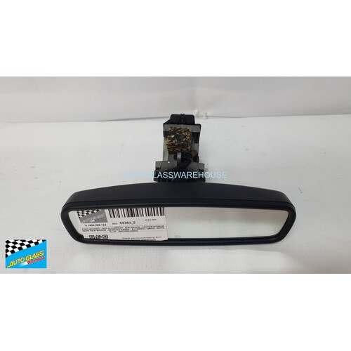 FORD MONDEO - 2015 to CURRENT - 5DR WAGON - CENTER INTERIOR REAR VIEW MIRROR - SENSOR/CAMERA - E11 046532 - 026532 - WHITE PLUG - (SECOND-HAND)