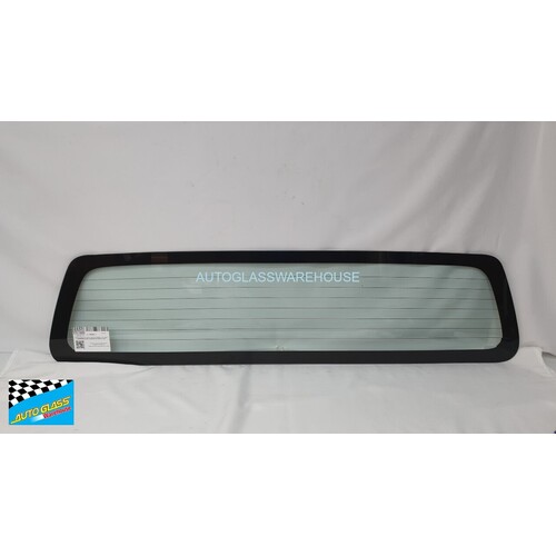 NISSAN NAVARA D23 - NP300 - 3/2015 to CURRENT - UTE - REAR WINDSCREEN GLASS - HEATED (1340w X 330) - (SECOND-HAND)