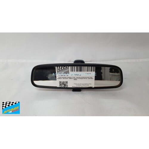 FORD RANGER (CAMERA TYPE) - CENTER INTERIOR REAR VIEW MIRROR - E9-014276 - A080414 (ALSO FITS MAZDA BT-50) - (SECOND-HAND)