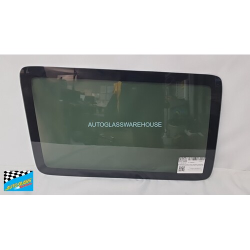 JEEP WRANGLER JK - 3/2007 to 11/2018 - 4DR WAGON - PASSENGERS - LEFT SIDE REAR CARGO GLASS - PRIVACY GREY - 708W X 420H - NEW