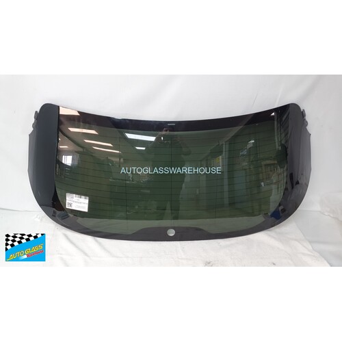 TOYOTA YARIS CROSS MXPB10R MXPJ10R - 8/2020 TO CURRENT - 5DR SUV - REAR WINDSCREEN GLASS - WITH ANTENNA, FITTINGS, TS MOD, 1 HOLE, PRIVACY GREY TINT