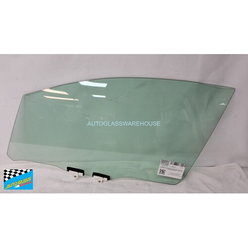 suitable for TOYOTA bZ4X EZ10 - 2/2024 to CURRENT - 5DR SUV - PASSENGERS - LEFT SIDE FRONT DOOR GLASS - GREEN - (WITH FITTING, SOLAR) - NEW