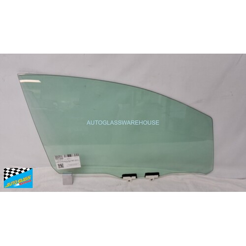 suitable for TOYOTA bZ4X EZ10 - 2/2024 to CURRENT - 5DR SUV - DRIVERS - RIGHT SIDE FRONT DOOR GLASS - GREEN - (WITH FITTING, SOLAR) - NEW