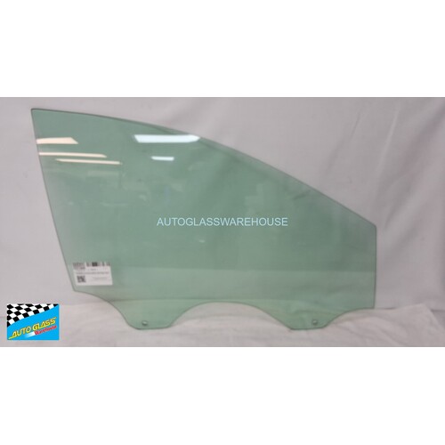 FORD ENDURA CA - 10/2018 TO CURRENT - 5DR WAGON - DRIVERS - RIGHT SIDE FRONT DOOR GLASS - (2 HOLES) - GREEN - NEW