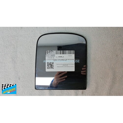 CLEARVIEW AFTERMARKET CURVED MIRROR - OEM - WITH BACKING PLATE 4101 LH - (SECOND-HAND)