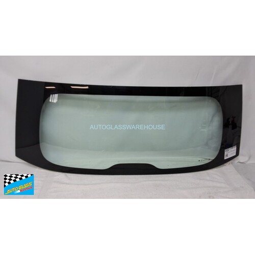 LDV G10 - 4/2015 to CURRENT - VAN - REAR WINDSCREEN GLASS - GREEN (NO DEMISTER - NO WIPER HOLE) - (SECOND HAND)