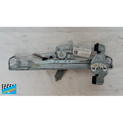 LDV T60 - 9/2017 to CURRENT - UTE - 4DR DUAL CAB - DRIVERS - RIGHT SIDE FRONT WINDOW REGULATOR - 5 WIRE - (SECOND-HAND)