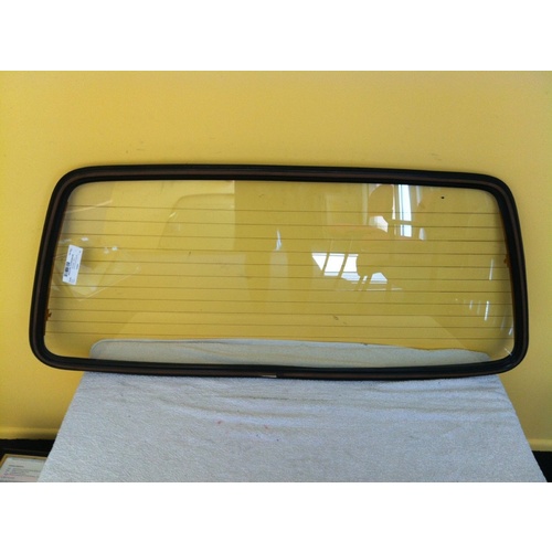 MAZDA 323 FA - 4DR WAGON 3/77>9/85 - REAR WINDSCREEN GLASS - (Second-hand)