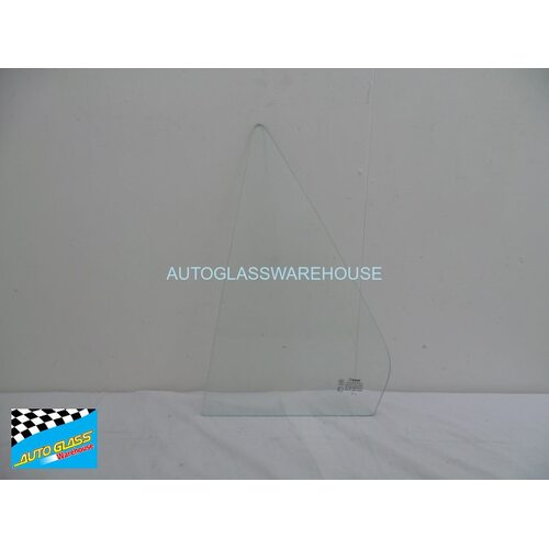 suitable for TOYOTA COROLLA AE80 AE82 - 4/1985 To 5/1989 - 4DR SEDAN - PASSENGERS - LEFT SIDE REAR QUARTER GLASS - CLEAR - NEW