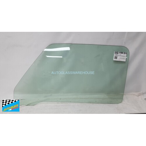 ISUZU N SERIES - 11/1984 to 1993 - NKR/NPS - NARROW CAB - LEFT SIDE FRONT DOOR GLASS - WITHOUT VENT - GREEN - NEW